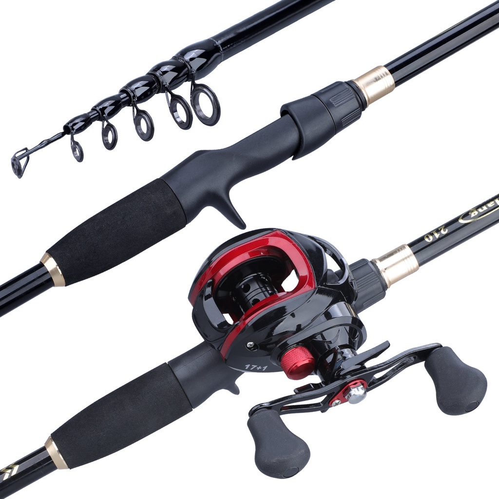 Sougayilang M Portable Telescopic Fishing Rod And