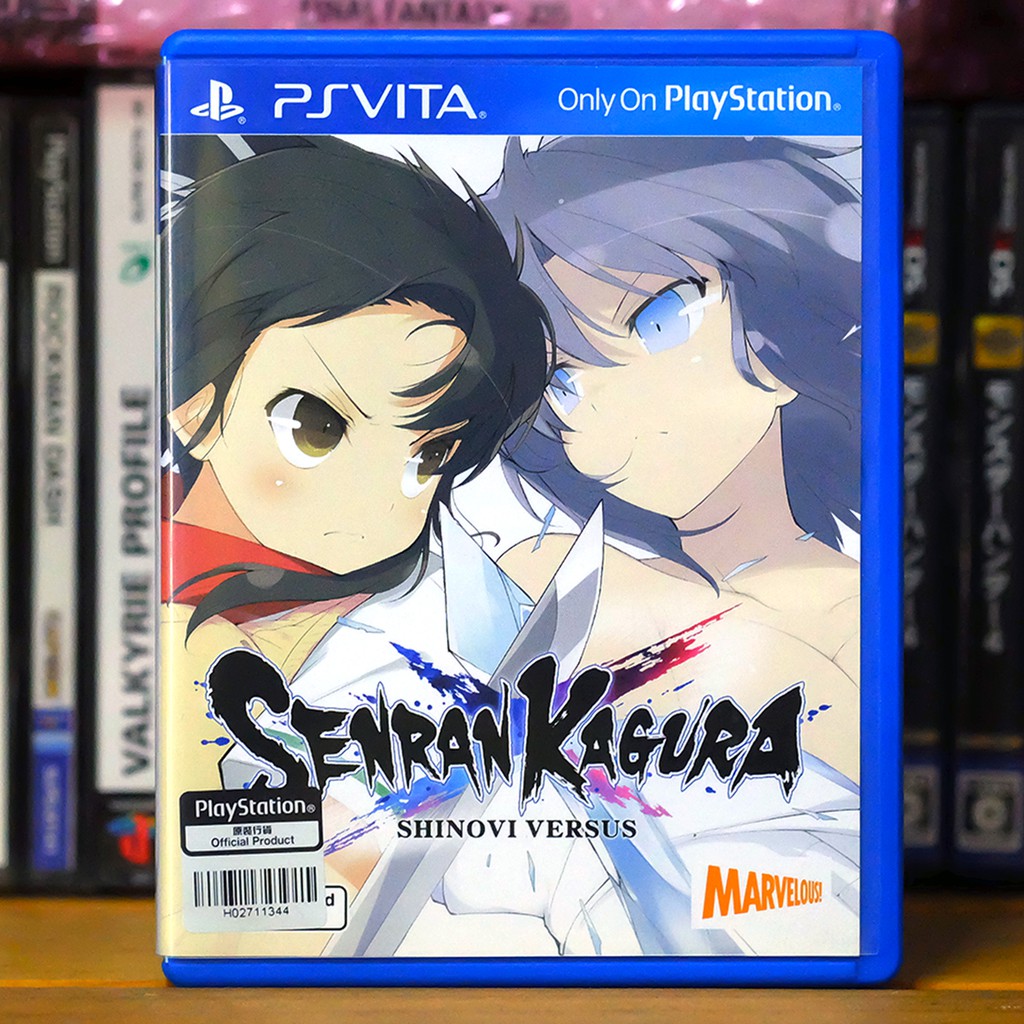 Ps Vita Senran Kagura Shinovi Versus R En R Jp Shopee