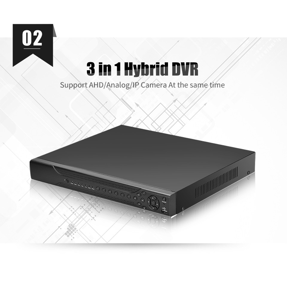 Zu Besder Ch Ahd Cctv Dvr Channel Ahdh Hybrid Video