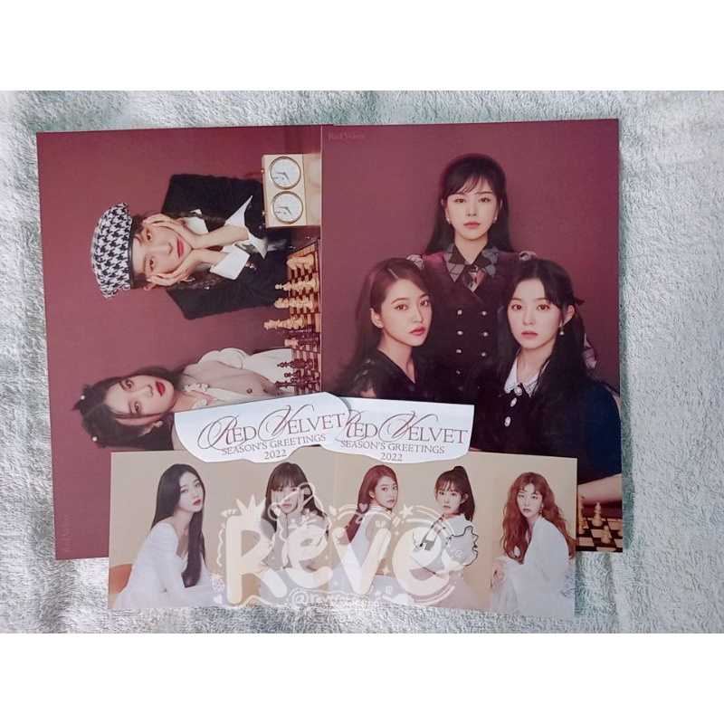 พรอมสง Sharing Season Greeting SG Red Velvet 2022 Irene Seulgi