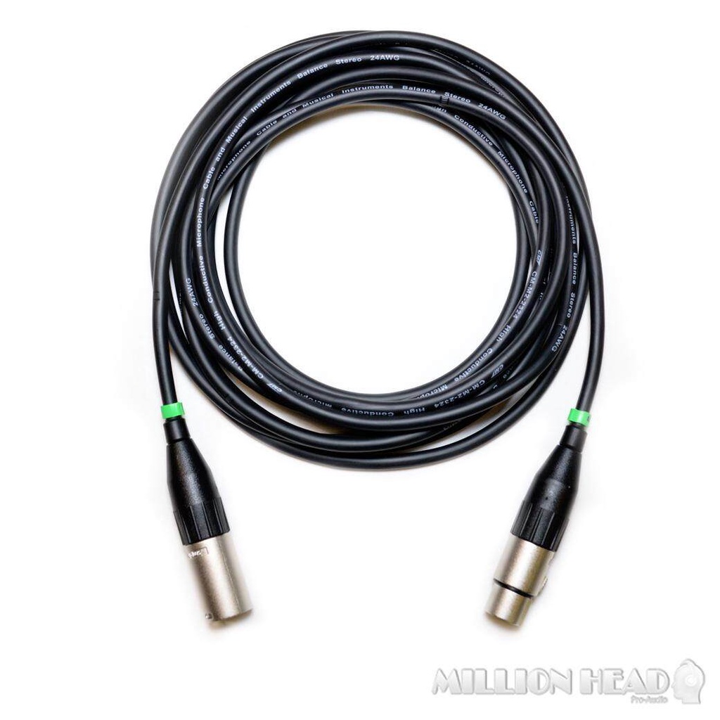 MH Pro Cable MC002 X5 สายไมโครโฟน XLR Male XLR Female 5 เมตร หว