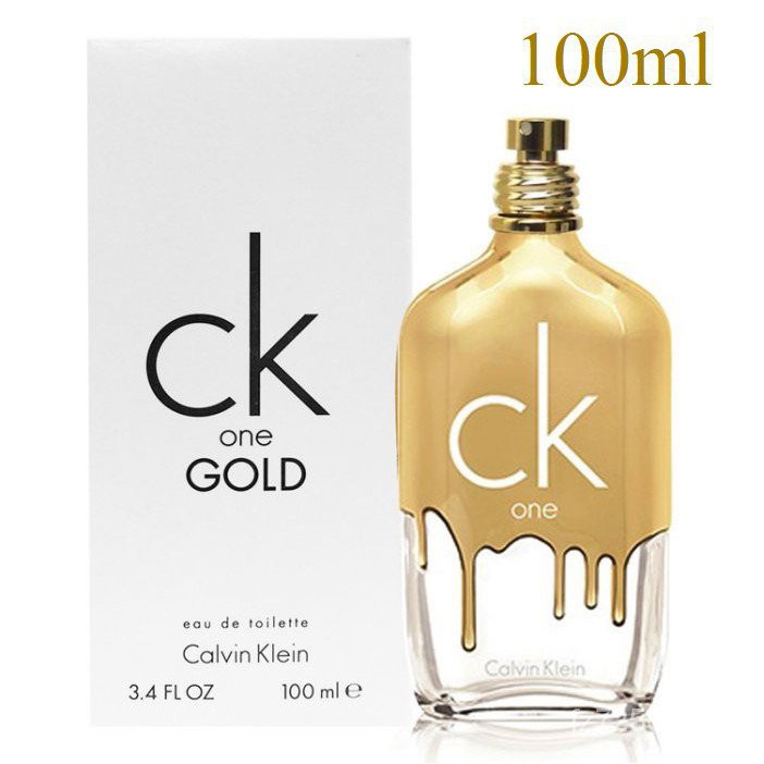 Calvin Klein Ck One Gold Edt Ml Shopee