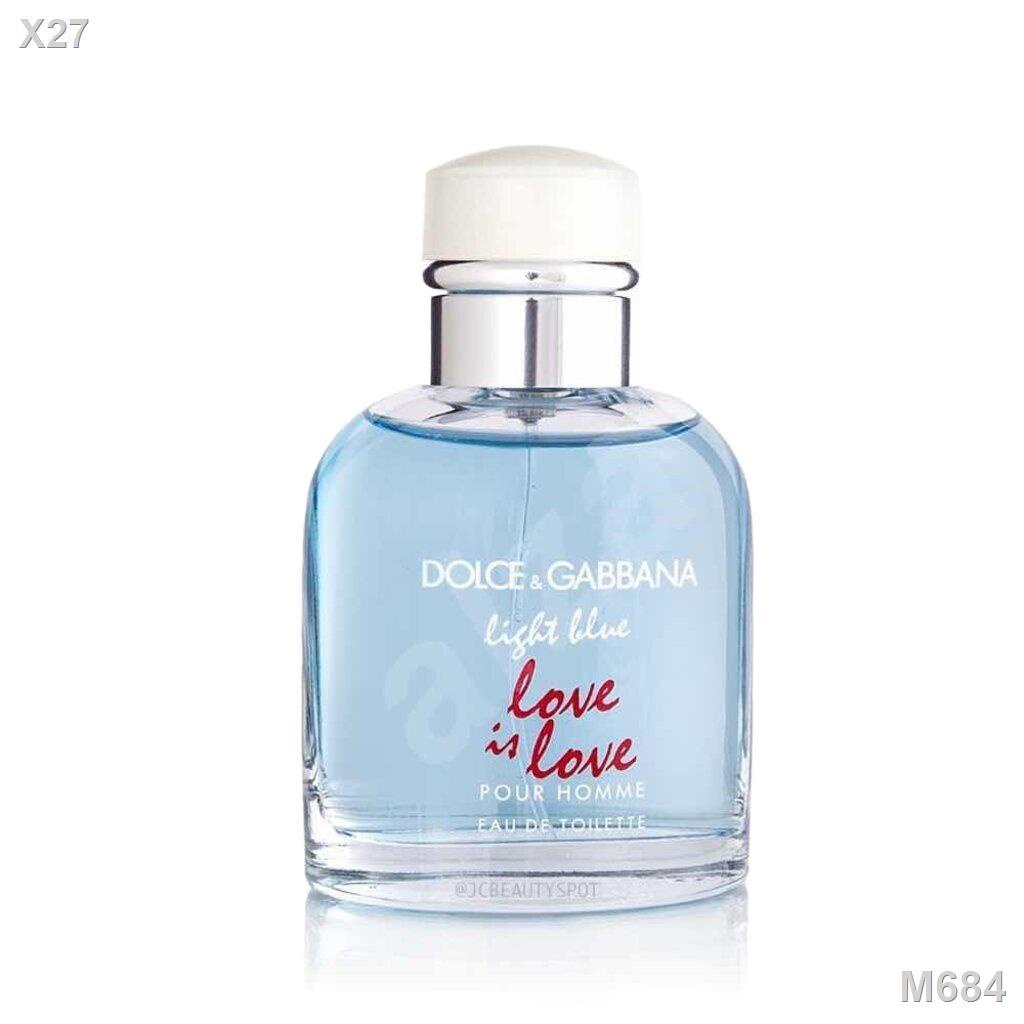 Full Size Light Blue Love Is Love Pour Homme Dolce Gabbana Edt For