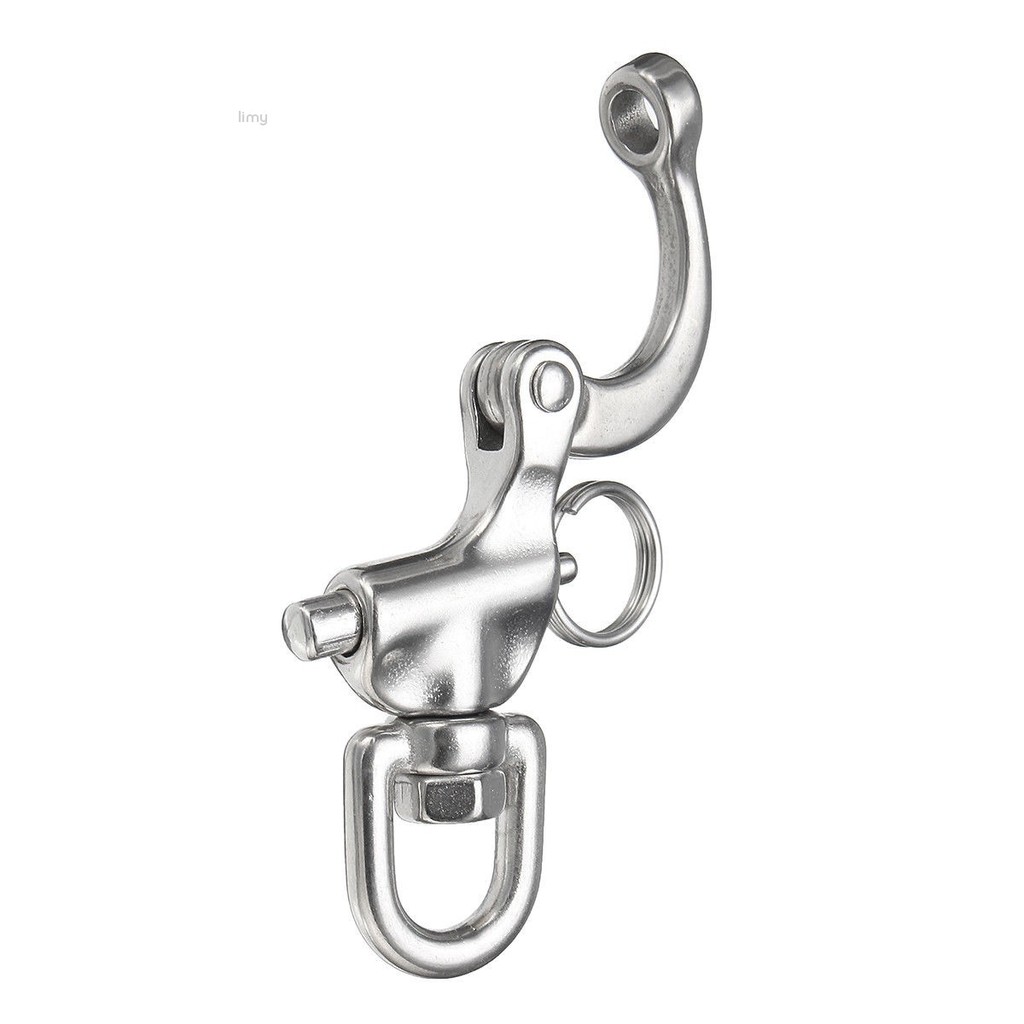 Limy1New Stainless Steel Quick Release Boat Anchor Chain Eye Shackle