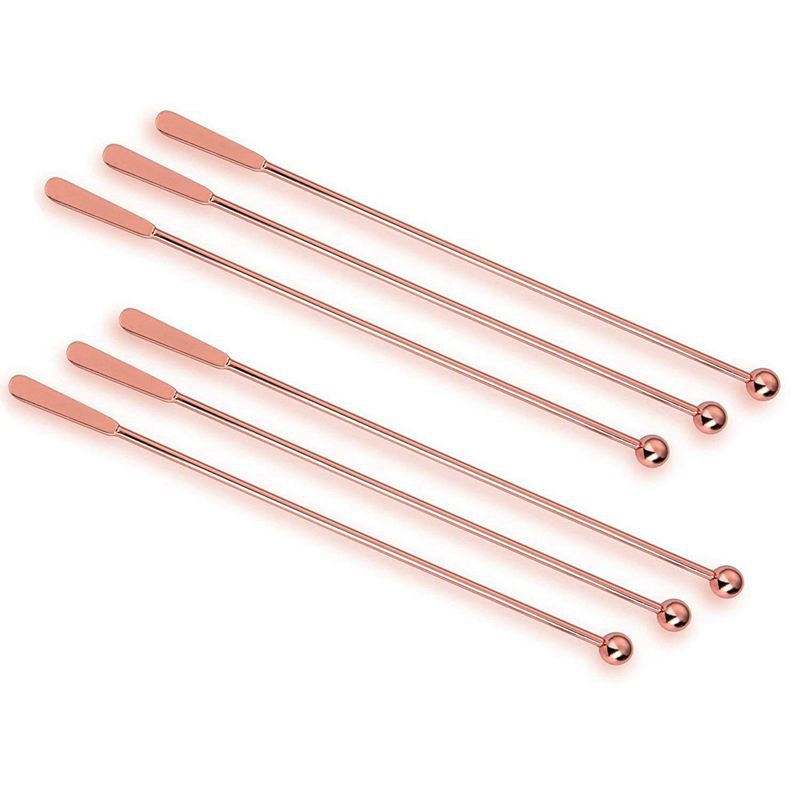 Stainless Steel Coffee Beverage Stirrers Stir Cocktail Drink Swizzle