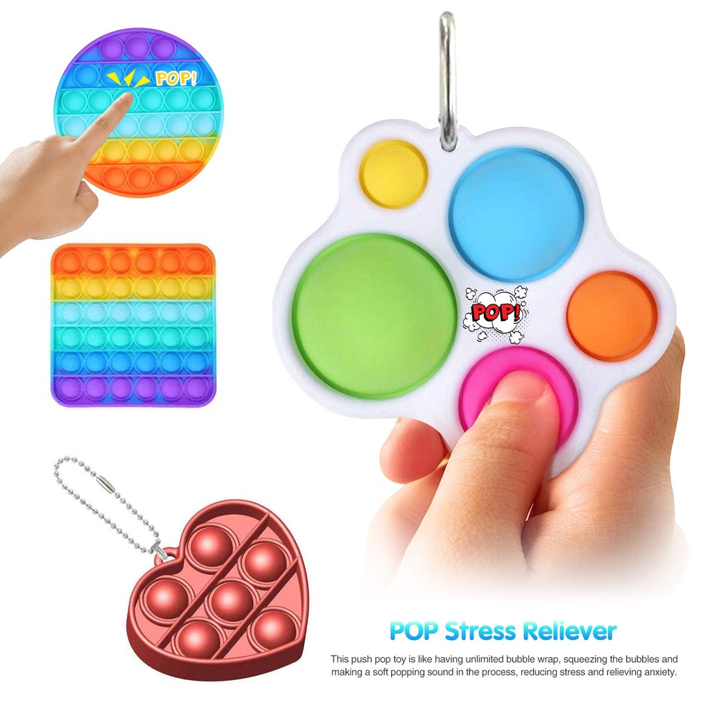 In Fidget Toys Pops It Sensory Antistress Toy Pack Squishy