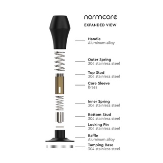 NORMCORE SPRING LOADED TAMPER V4 58 5mm Shopee Thailand