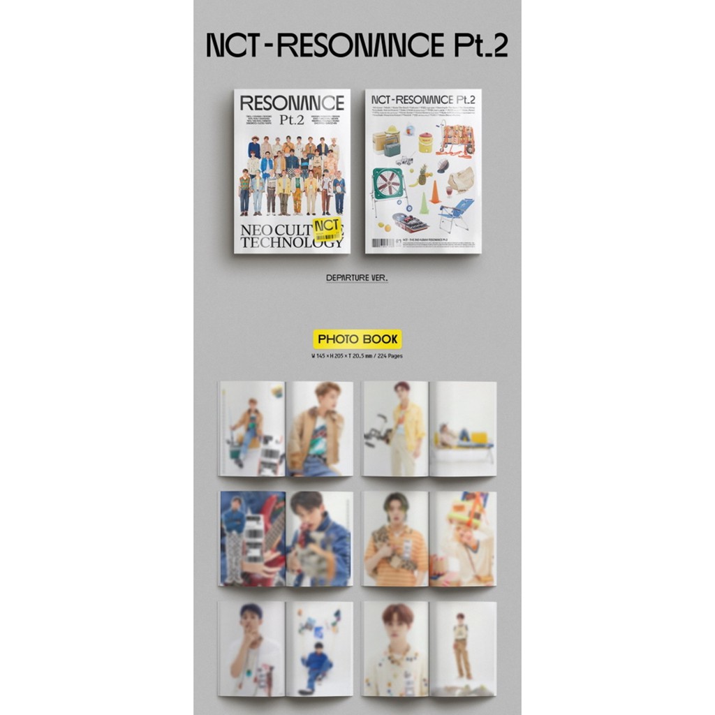 NCT พรอมสง อลบม THE 2ND ALBUM RESONANCE PT 2 DEPARTURE VER