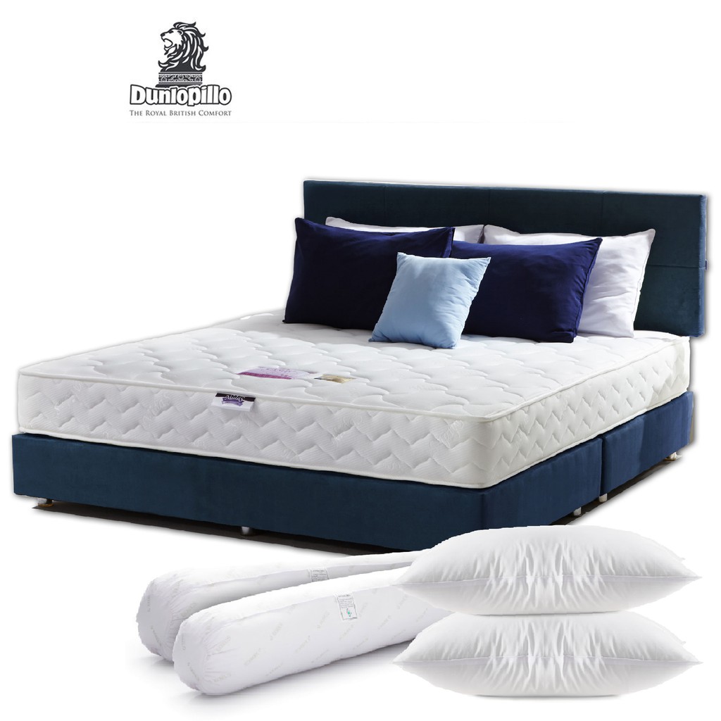 Dunlopillo Midas ที่นอนสปริง รุ่น Lamp หนา 9นิ้ว แถมฟรีหมอนหนุน+หมอนข้าง Warranty 10Y ส่งฟรี #8
