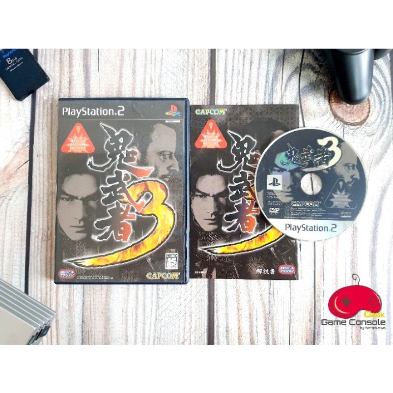 ONIMUSHA 3 PS2 Game Zone Jp Shopee Thailand