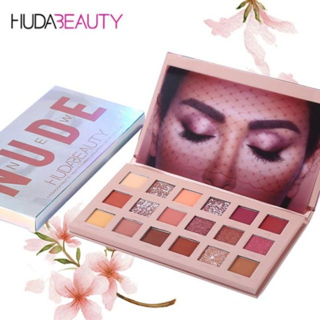 Huda The New Nude Eyeshadow Palette Shopee Thailand