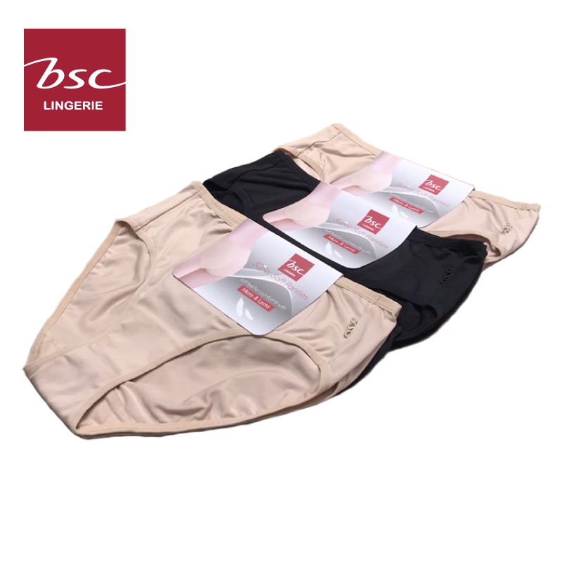 BSC lingerie กางเกงชนในรปแบบ half pack 3 ตว SU4604 Shopee Thailand