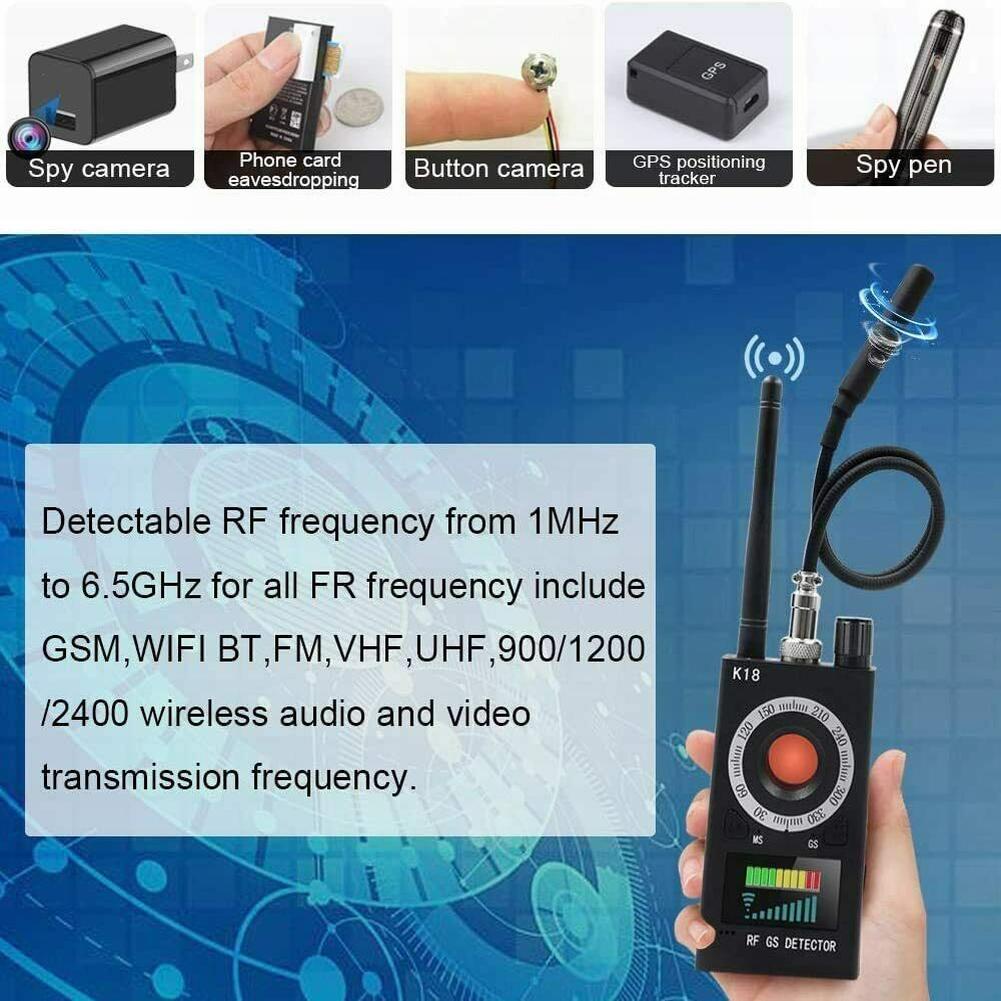 Detector Signal Tracker Sets Anti Spy Audio Finder Gsm Rf Mhz Mhz