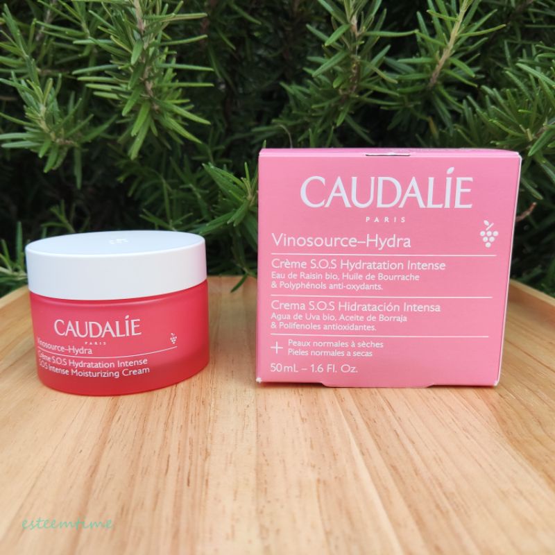 พรอมสง CAUDALIE Vinosource Hydra S O S Intense Moisturizing Cream