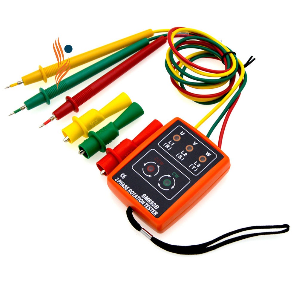 Phase Sequence Rotation Tester Indicator Detector Meter Led Buzzer Td