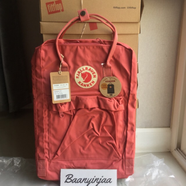 Fjallraven Kanken Laptop 17 Dahlia Shopee Thailand