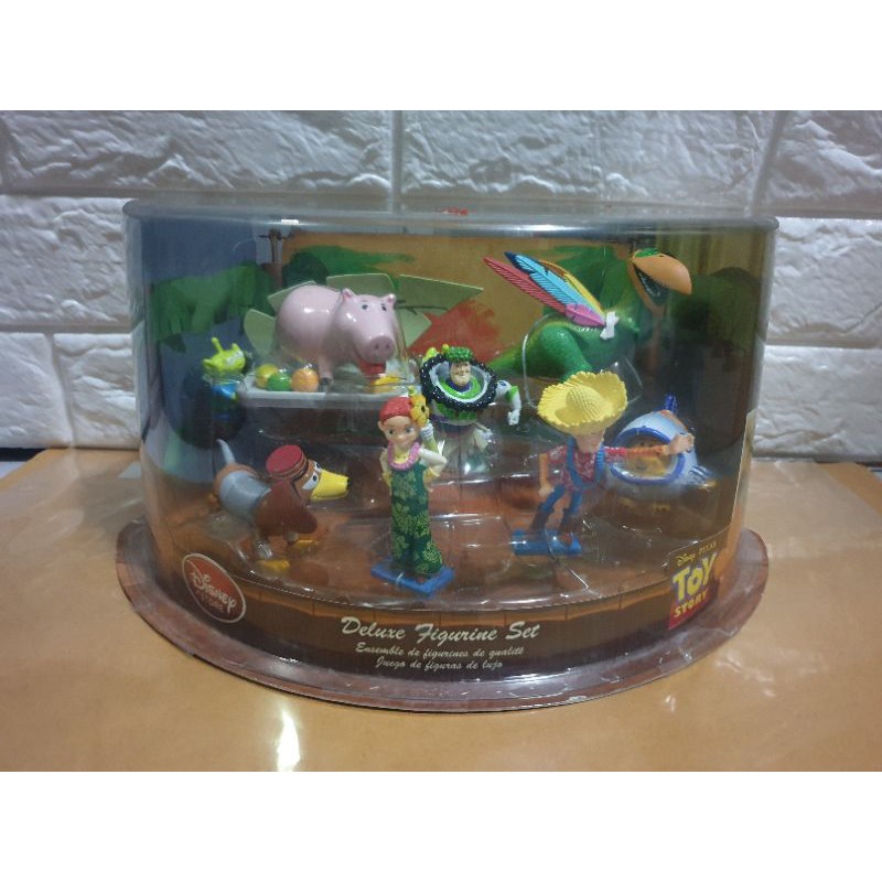 Disney Disney Pixar Toy Story Deluxe Figurine Set Aloha Hawaiian