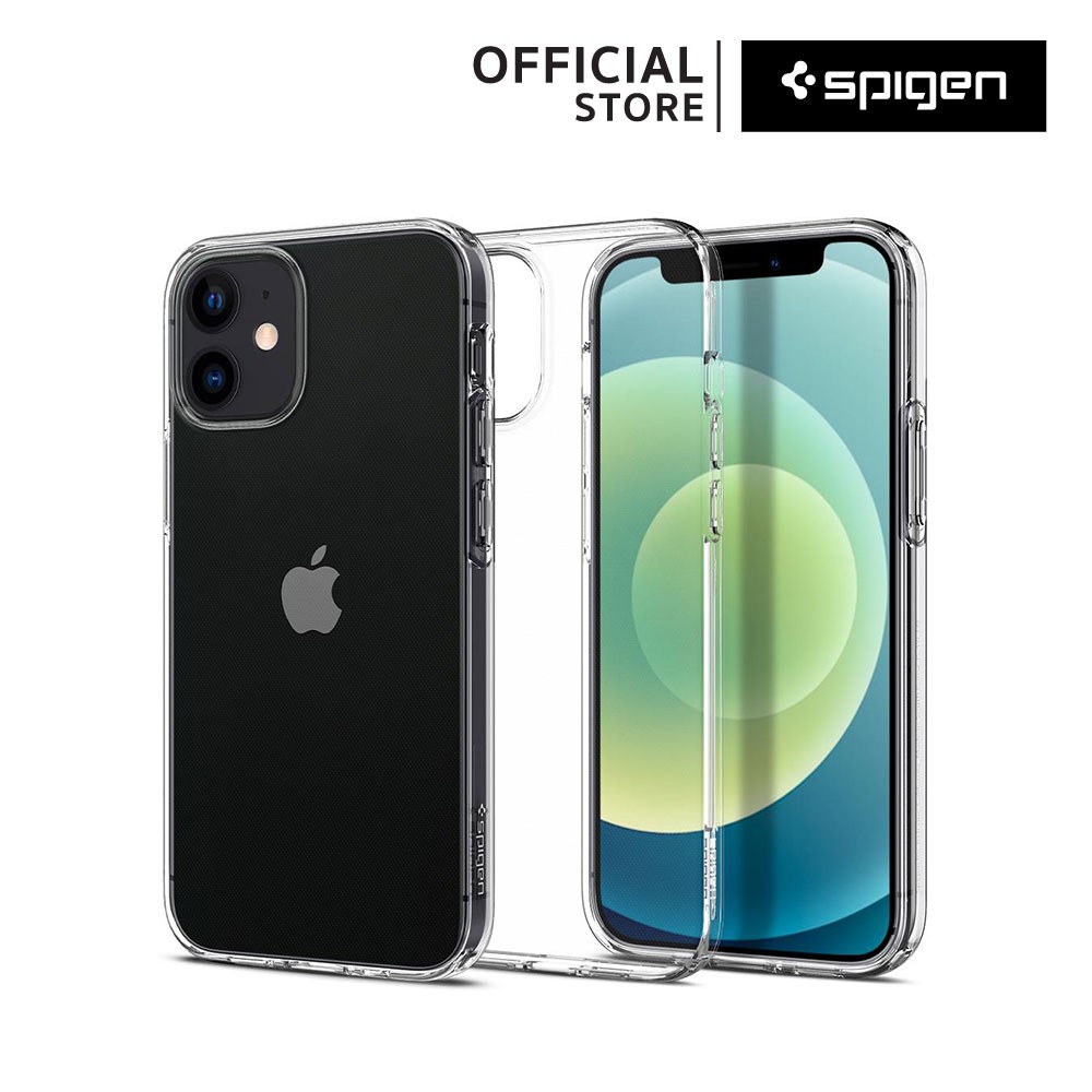 SPIGEN เคส iPhone 12 mini 12Pro 12 12 Pro Max Liquid Crystal เคสใส เค