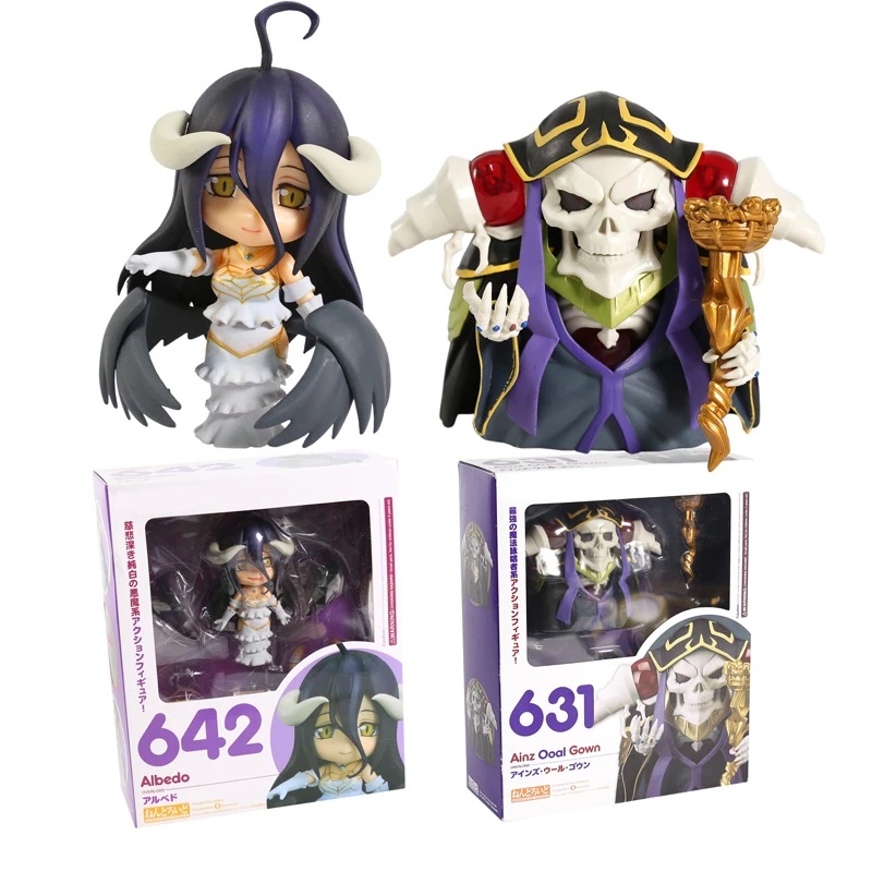 โมเดลฟกเกอร Pvc อนเมะ Overlord Ainz Ooal Gown 631 Albedo 642 ของเลน