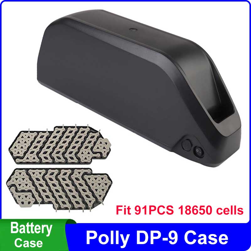 POLLY DP 9 Battery Case 36V 48V 52V Empty Box Fit 91PCS 18650 Cells