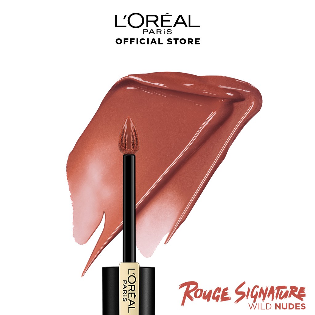 ลอรีอัล ปารีส รูจ ซิกเนเจอร์ ลิปแมท อิงค์ L'OREAL PARIS ROUGE SIGNATURE 7ml #6