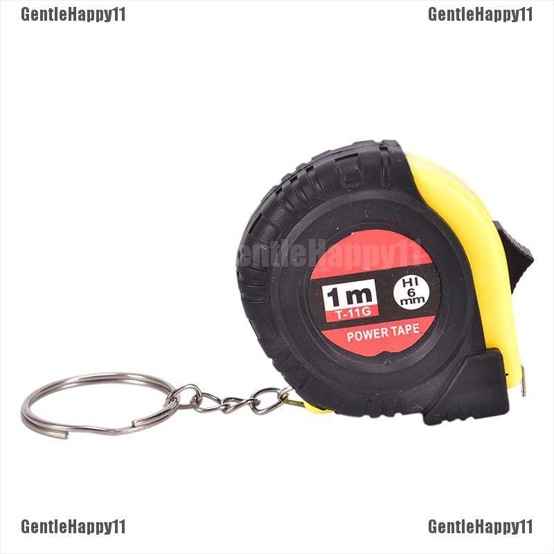 Ghth Retractable Ruler Tape Measure Key Chain Mini Pocket Size Metric