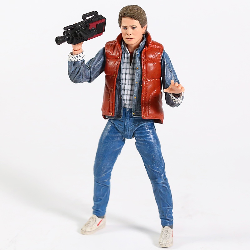 Local StockOriginal NECA Back To The Future Marty McFly Dr Brown Biff