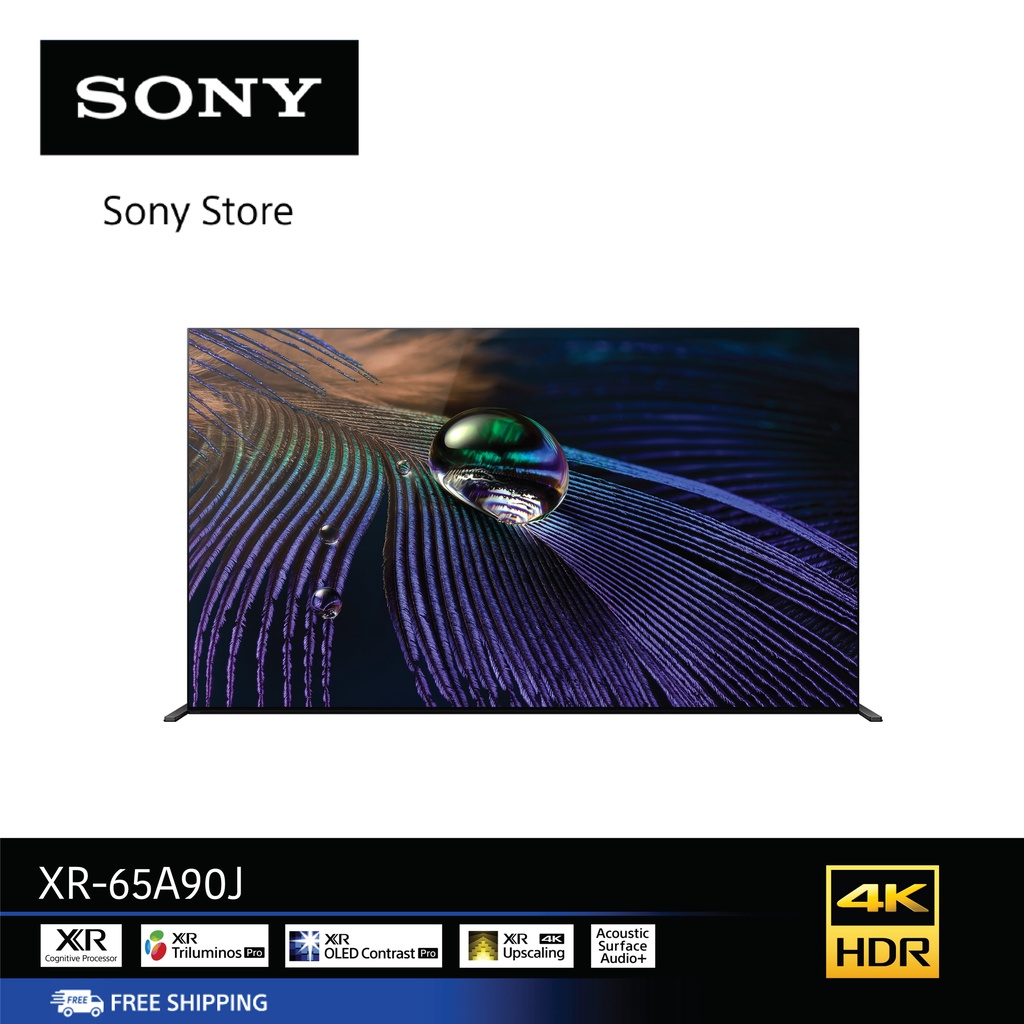 SONY XR 65A90J 65 นว BRAVIA XR MASTER Series OLED 4K Ultra HD HDR