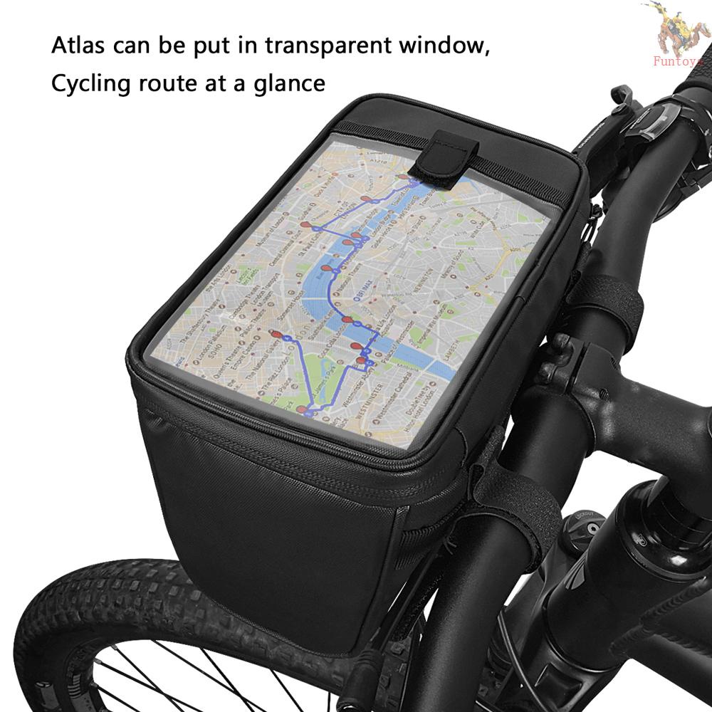 FUN T Waterproof Touchscreen Cycling Bike Bicycle Map Sleeve Handlebar