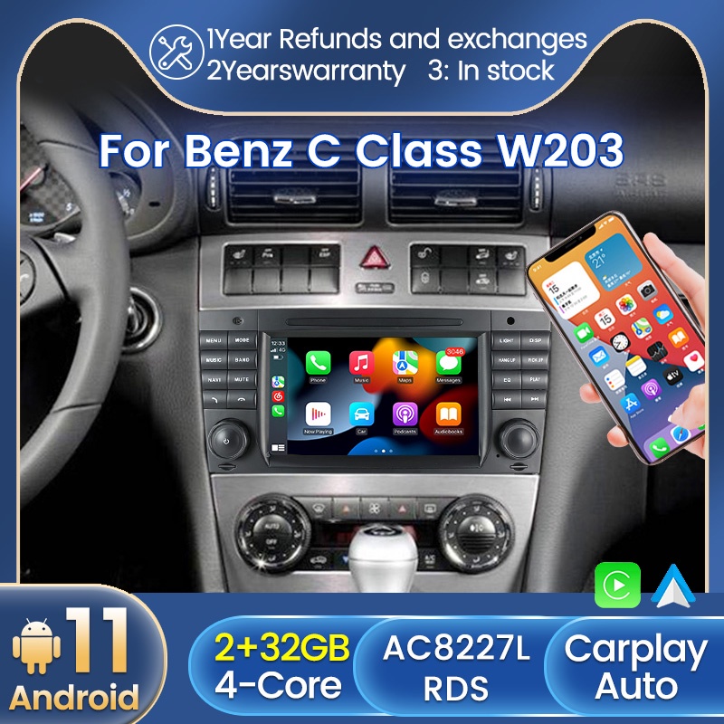 Carplay Android Car Radio For Mercedes Benz W W W A Class