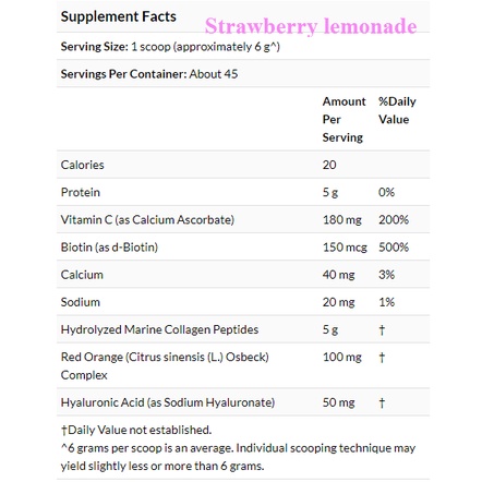 Sports Research Collagen Beauty Complex Marine Collagen