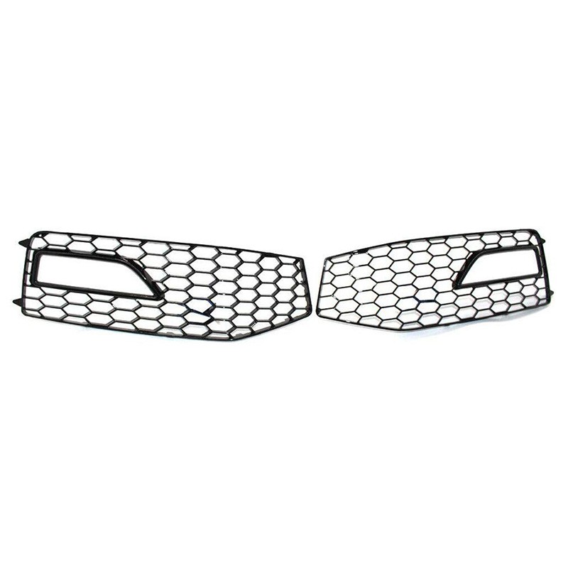 Front Bumper Mesh Grill Fog Lamp Grille Cover Trim Only Tiarma Th