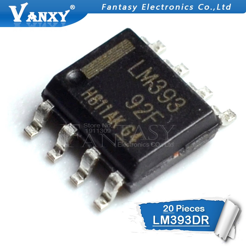 20PCS LM393DR SOP8 LM393 SOP 8 SOP LM393DT LM393DR2G SMD New And