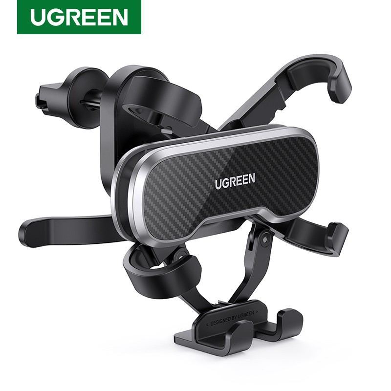 UGREEN Portable Car Phone Holder Car Inverted Hook Cradle Auto Clamping