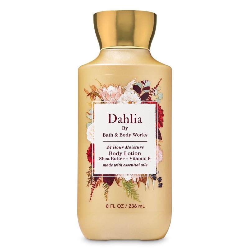 Dahlia Super Smooth Body Lotion Bath Body Works Ml