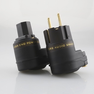 Audiocrast K Schuko Mains Right Angle Male Plug To Iec C Female