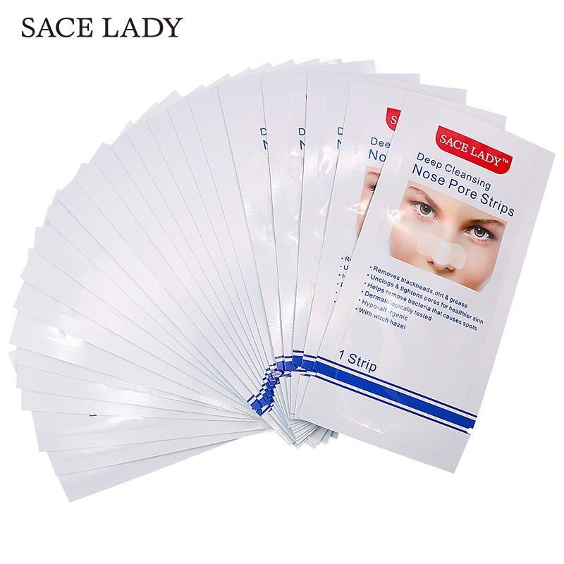 SACE LADY แผ่นแปะลอกสิวเสี้ยนบริเวณจมูก #6