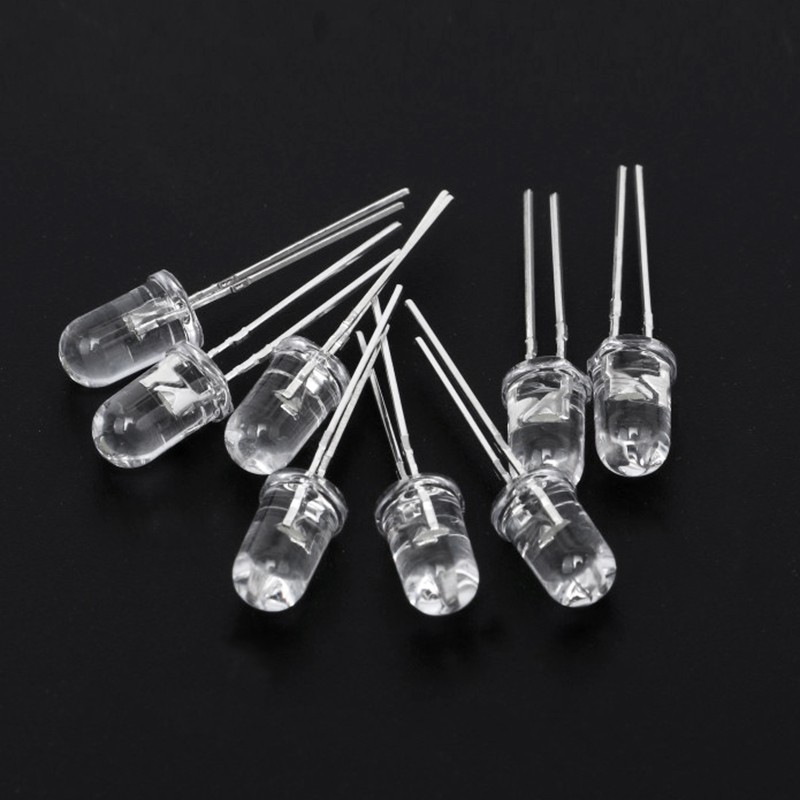 250Pcs 3Mm 5Mm Led Light White Red Green Yellow Assorted Emitting Diode