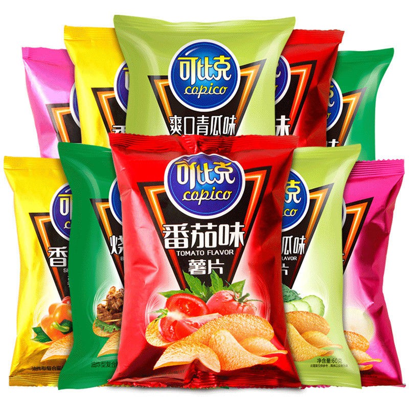 Copic Potato Chips G Fcl Spree Puffed Food Leisure