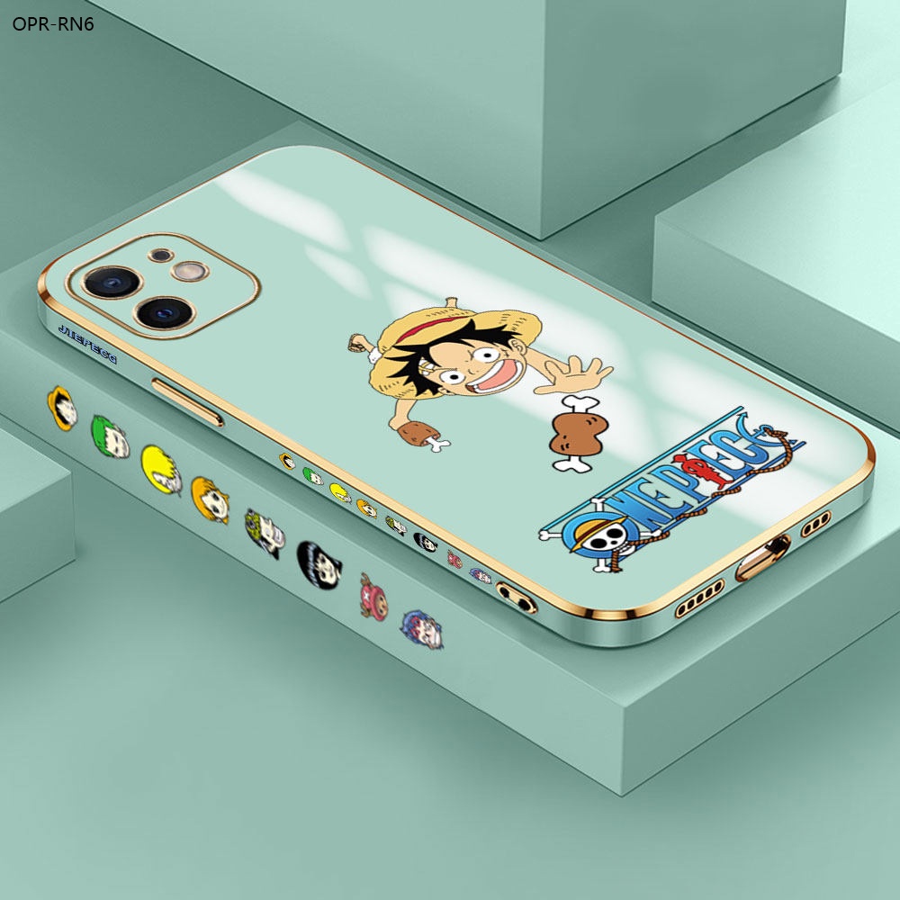 Oppo Reno 6 6Z 5 5F 4F 2 2F Pro 4G 5G เคสออปโป สำหรบ Case Anime Luffy