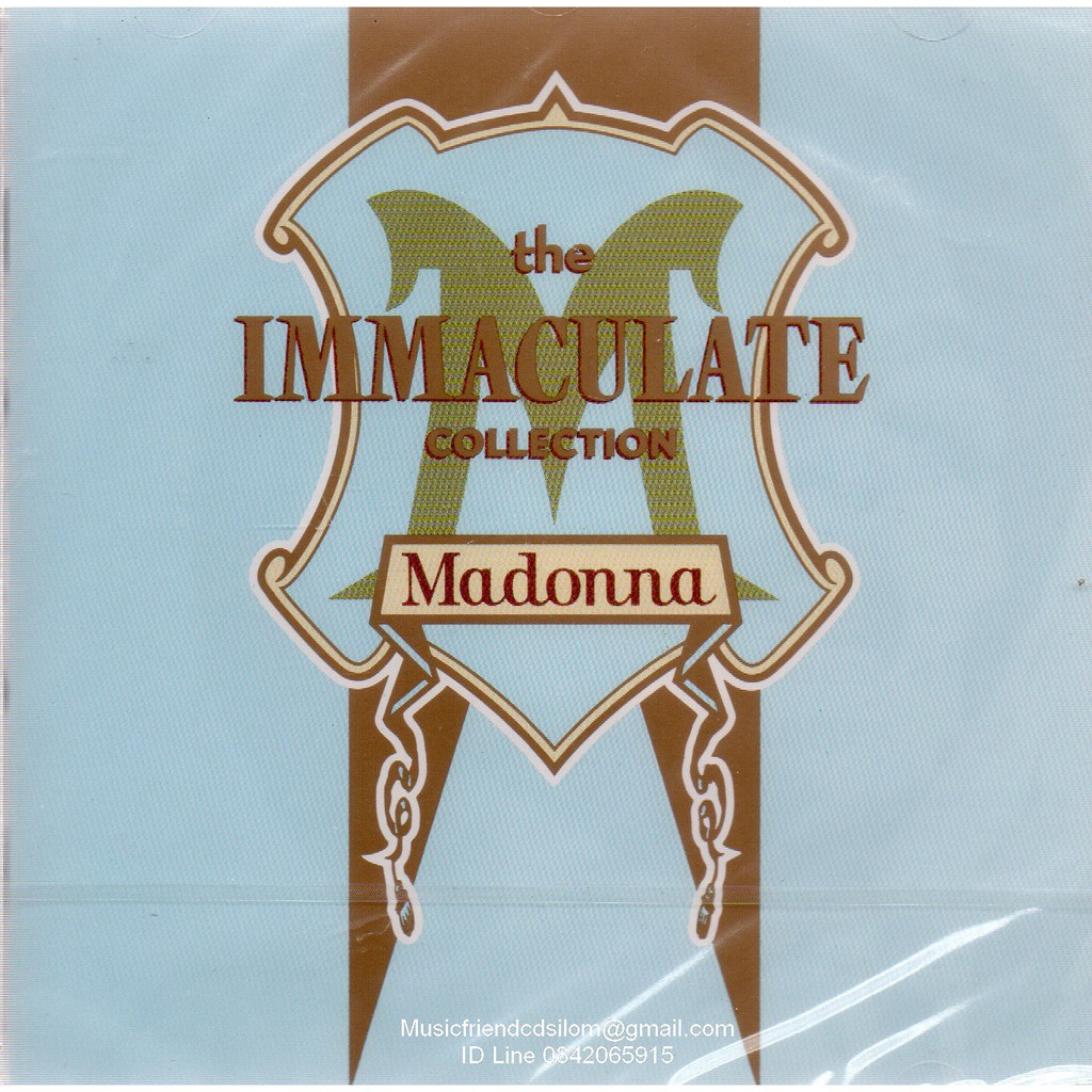 Cd Madonna The Immaculate Collection Eu Shopee Thailand