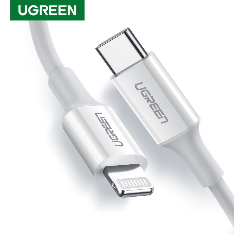 Ugreen MFi USB Type C To Lightning Cable For IPhone 12 Mini Pro Max 8