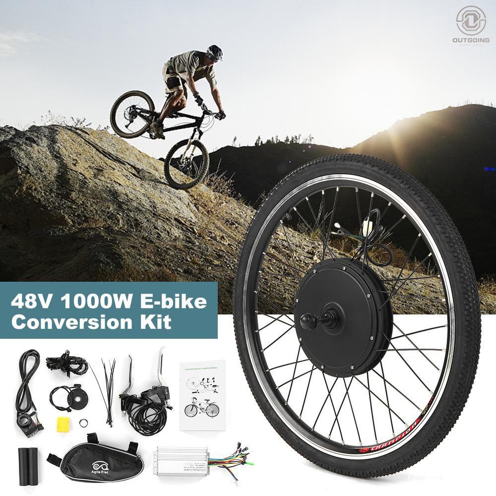 2021O G 26x1 75 Electric Bike Conversion Kit Bike Rear Wheel Hub