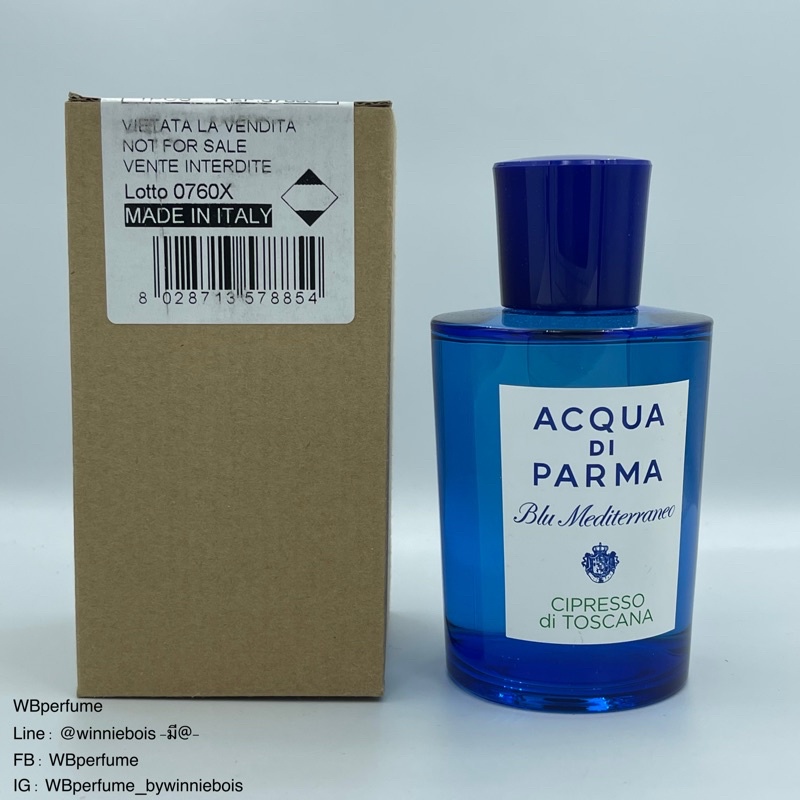 Acqua Di Parma Cipresso Di Toscana Edt Ml Tester