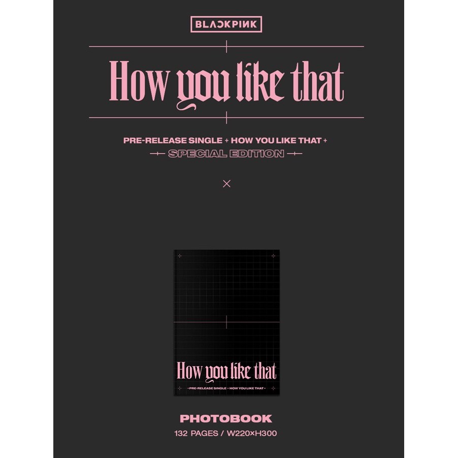 พรอมสง BLACKPINK อลบม SPECIAL EDITION How You Like That POSTERของ