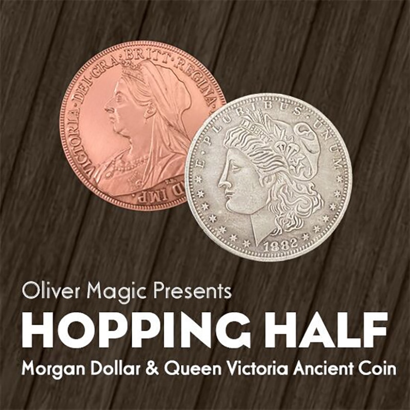 Hopping Morgan Magic Tricks Coins Appearing Vanishing Magia Magician