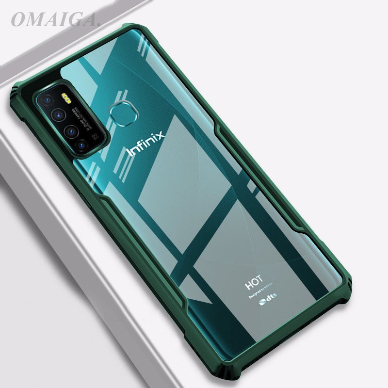 พรอมสง เคสอะครลคใสกนกระแทกสาหรบ Infinix Hot Play I T