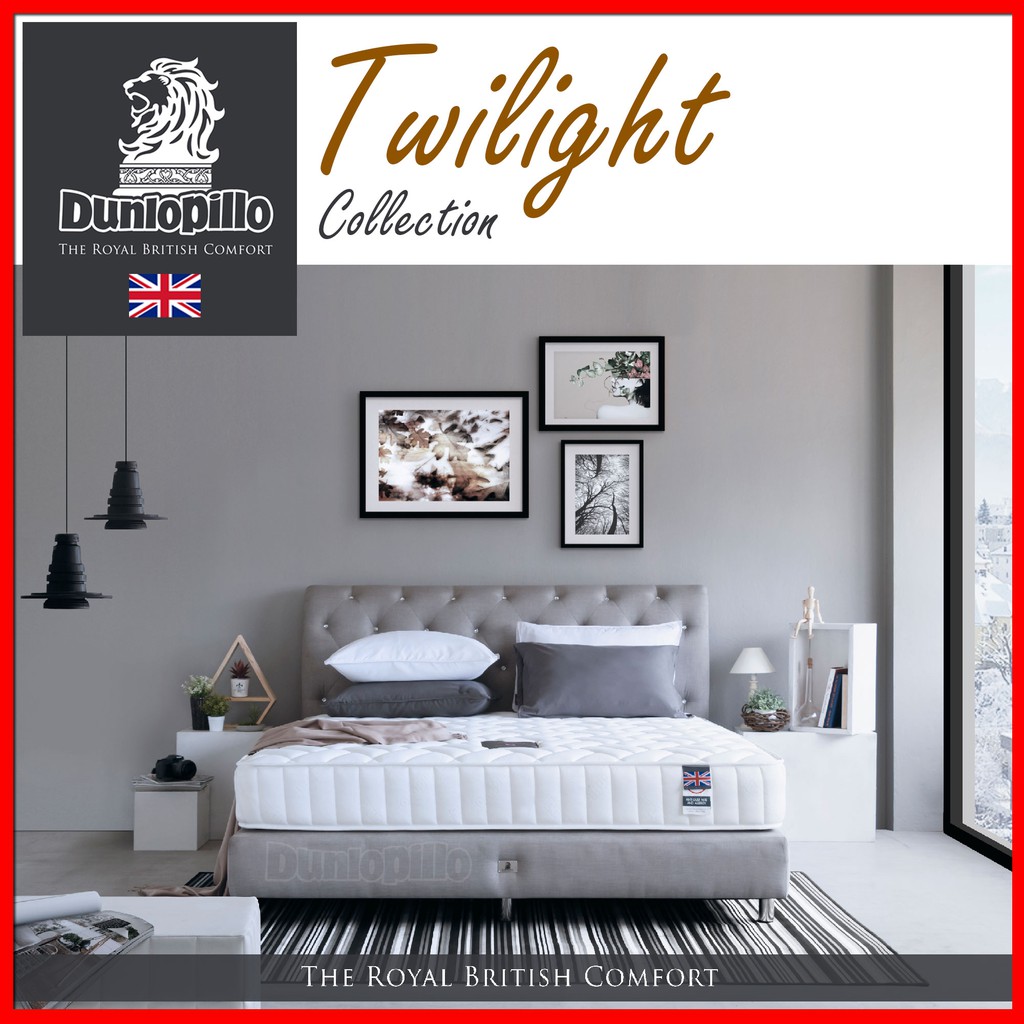 Dunlopillo ที่นอน รุ่น Twilight นุ่มแน่นสบาย ความหนา 9นิ้ว แถมฟรีหมอนหนุนสุขภาพ ส่งฟรี #7