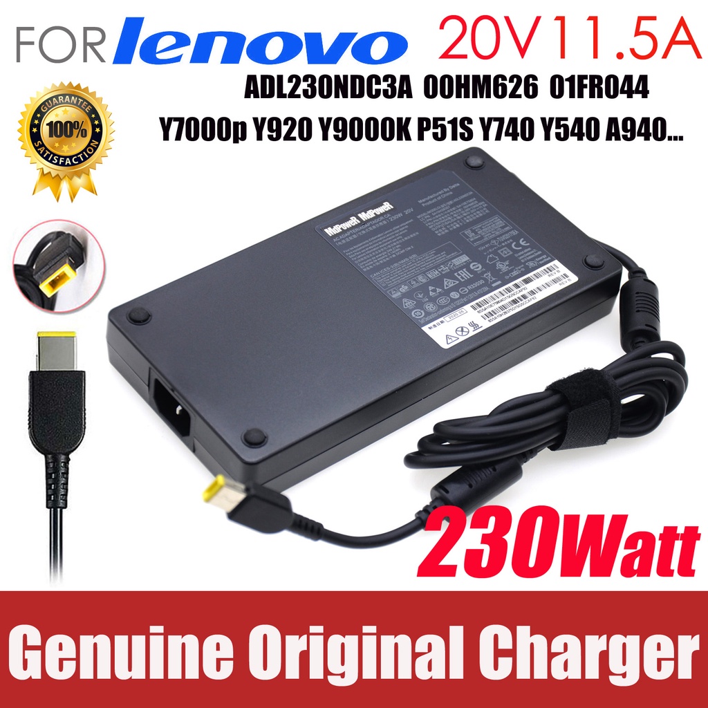 Original V A W Ac Adapter For Lenovo Legion Y Y Y P