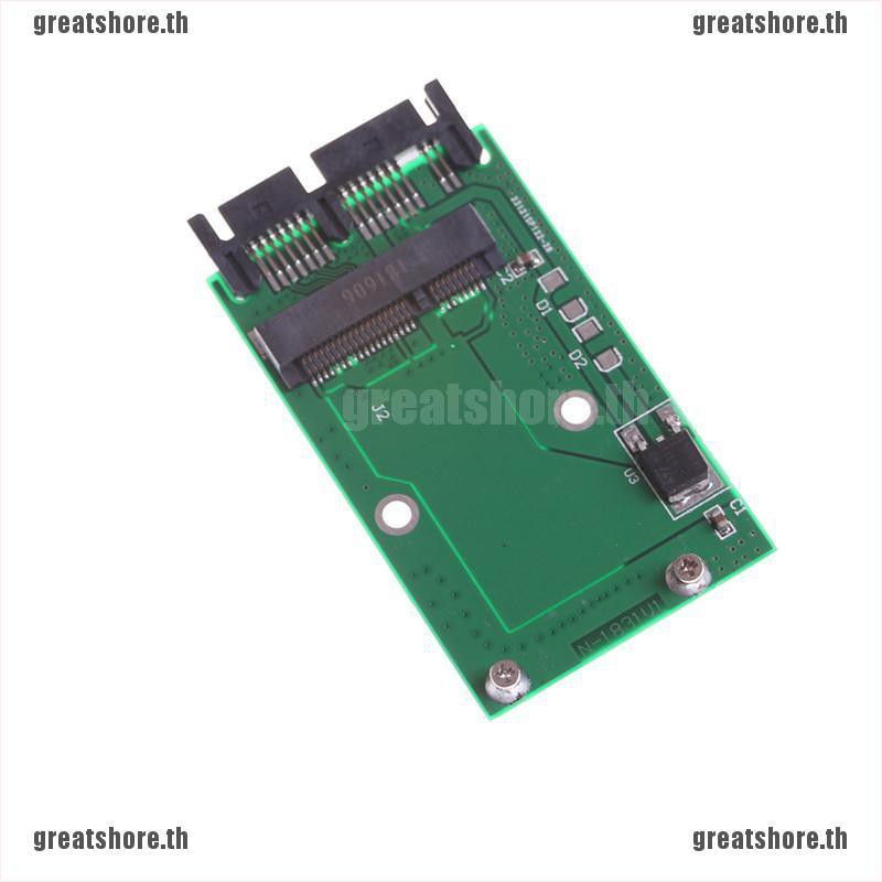 greatxcod mini pcie pci e msata ssd to 1 8 micro sata อะแดปเตอร